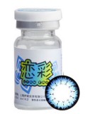 恋彩幻影蓝彩色隐形眼镜