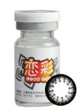 恋彩幻影黑彩色隐形眼镜