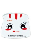 凯达隐形眼镜伴侣盒A-8015(灵动.眼圈猫)-颜色随机