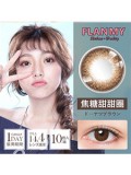 FLANMY日抛彩色隐形眼镜10片装焦糖甜甜圈