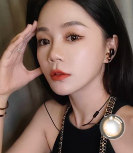 [超薄非离子10片]Eyeque爱可优粉水美瞳日抛高度数103人间半杯新升级