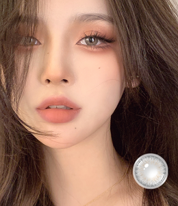 [超薄非离子10片]Eyeque爱可优粉水美瞳日抛高度数101月夜独酌新升级